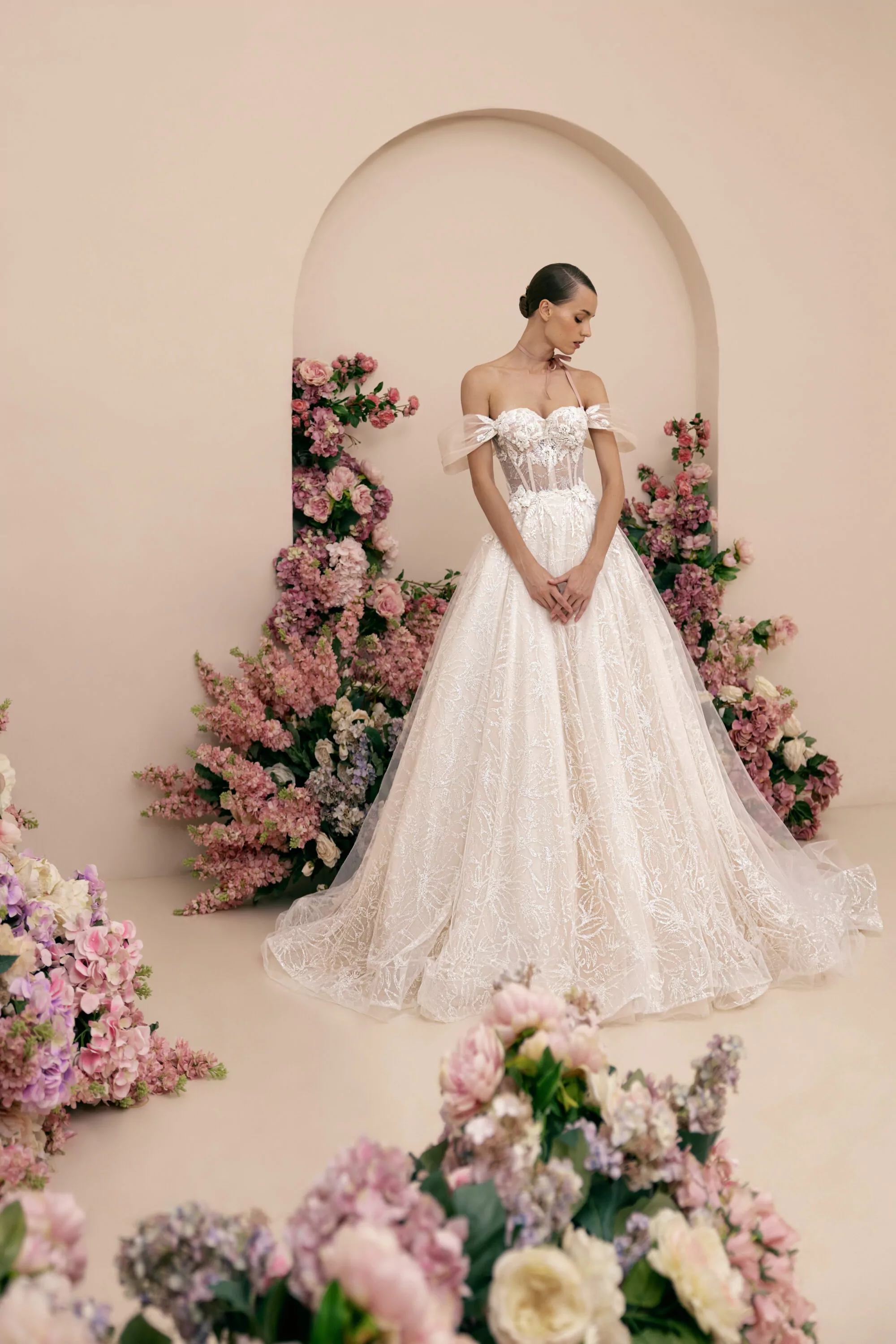 ricca sposa WEDDING DRESS 23-019(2) SIZE 38