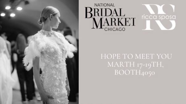 Exhibition National Bridal Market Chicago, March 2024