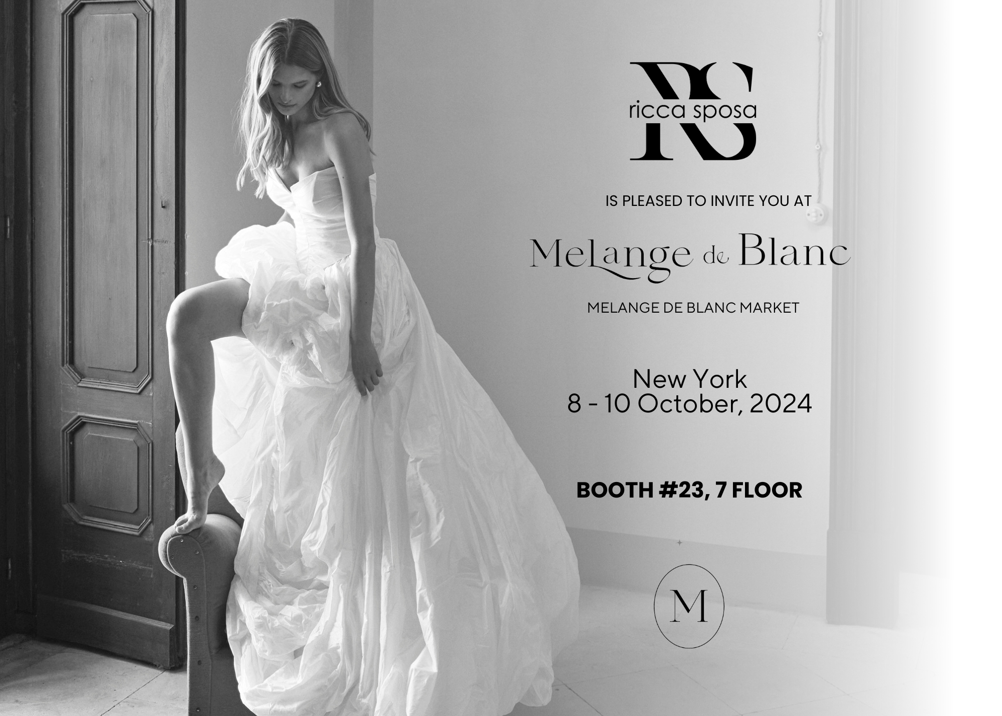 Melange De Blanc New York Bridal Market 2024