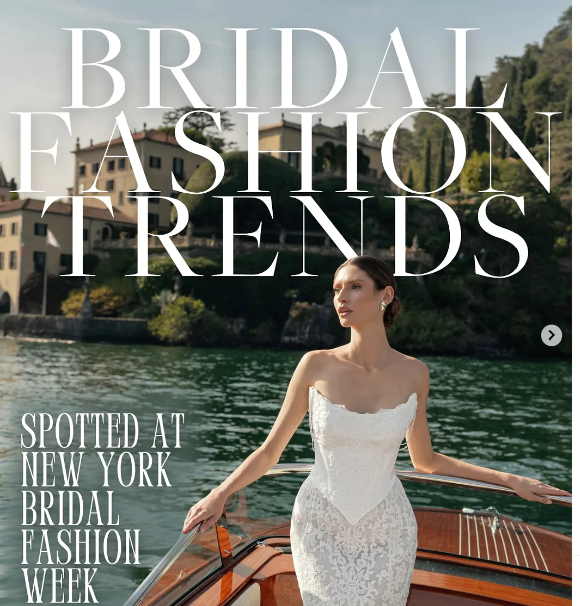 WEDDING FASHION TRENDS FROM NEW YORK BRIDAL FASHION WEEK FALL 2025 ...